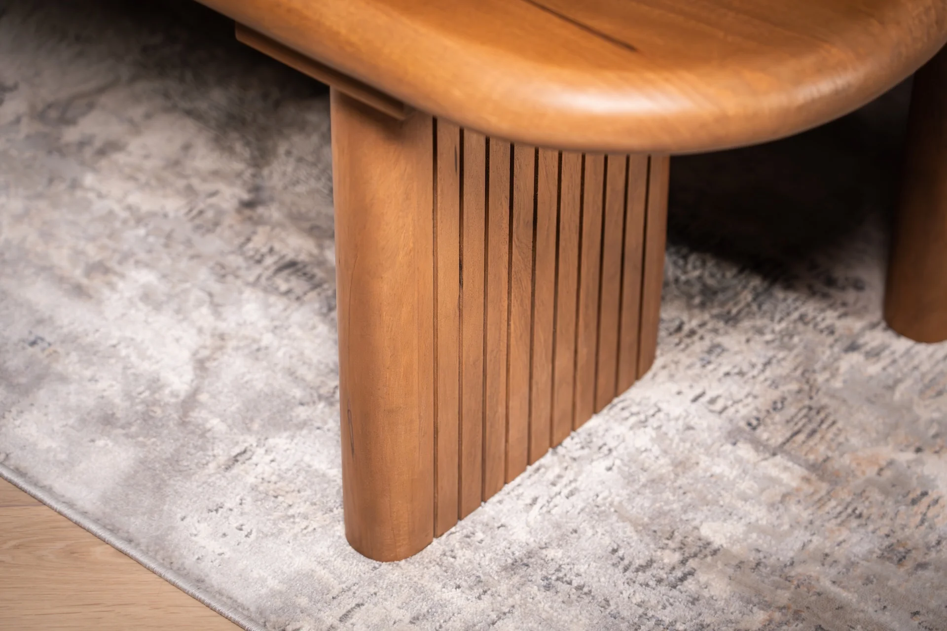 Solid Mango Wood Dining Bench 160 cm – Como Natural - Image 4