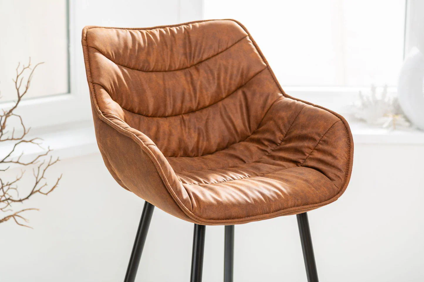 Dutch Comfort Bar Stool Antique Brown - Image 4