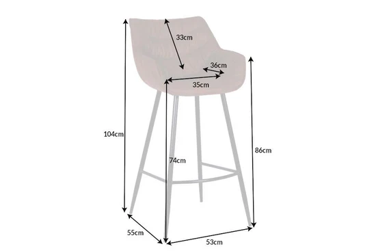 Dutch Comfort Bar Stool Antique Brown - Image 7